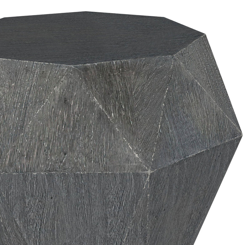 Jacinto Octagonal Solid Wood Side Table