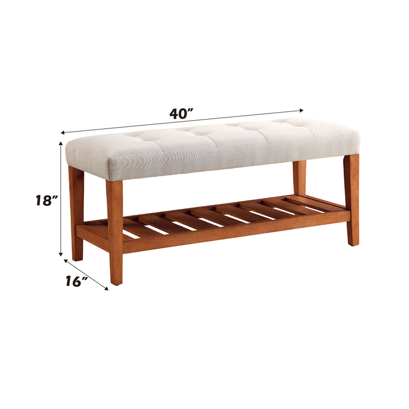 Charla Bench & Ottoman