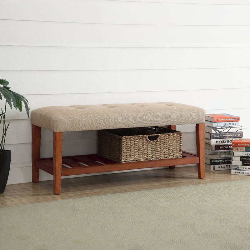 Charla Bench & Ottoman
