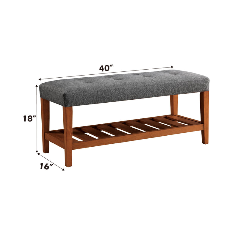 Charla Bench & Ottoman
