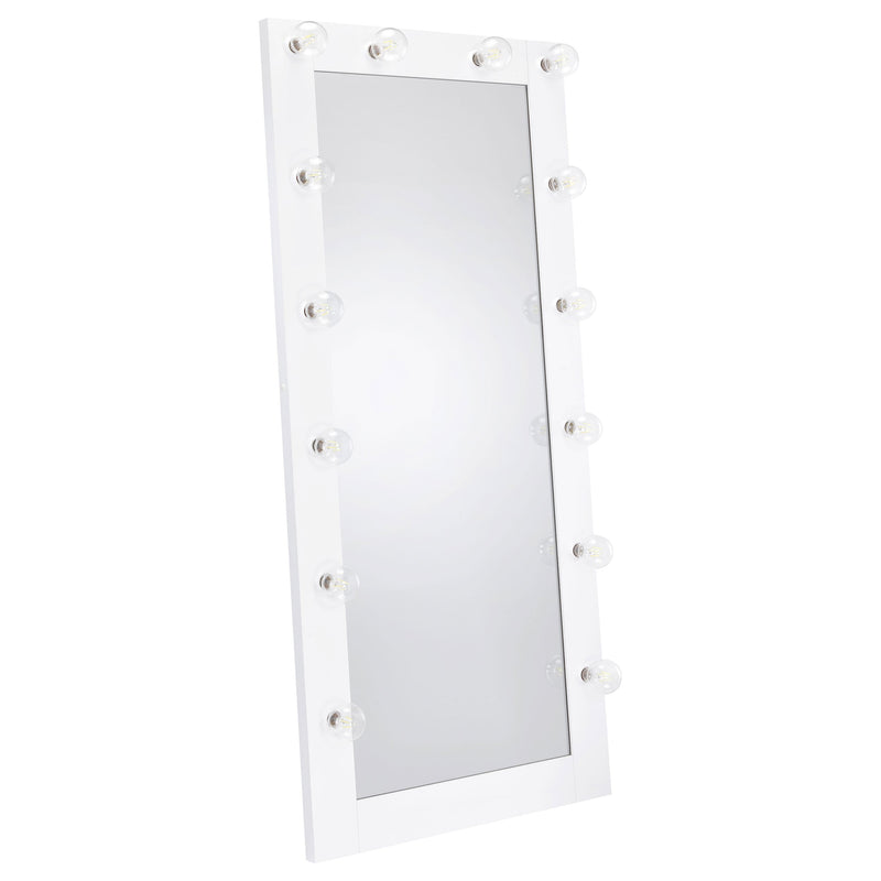 Zayan 32 x 71 Inch Floor Mirror LED ing Gloss
