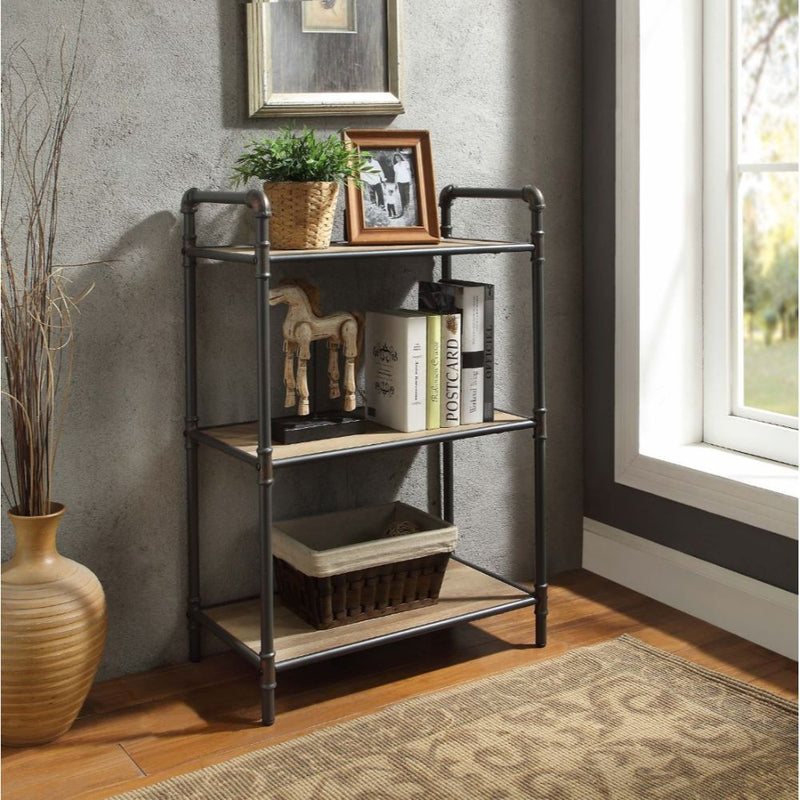 Itzel Bookshelf & File Cabinet