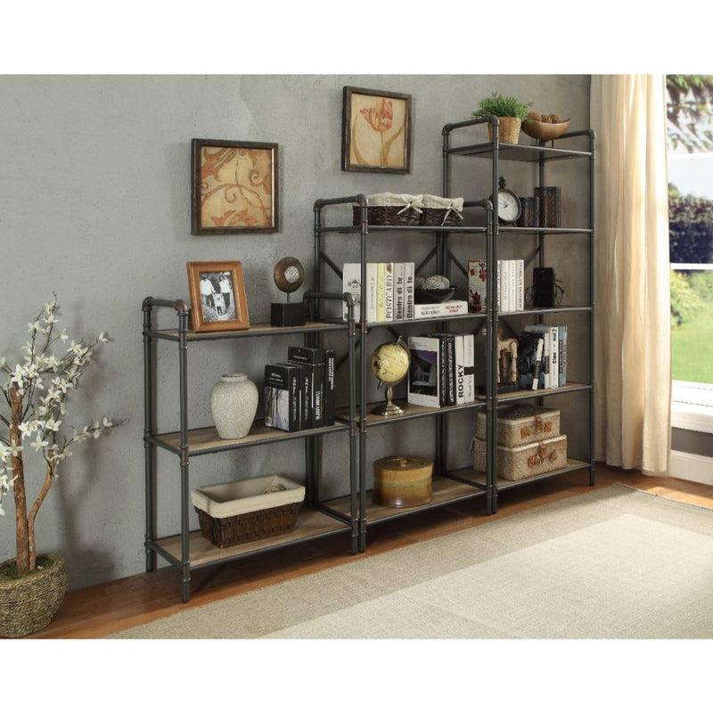 Itzel Bookshelf & File Cabinet