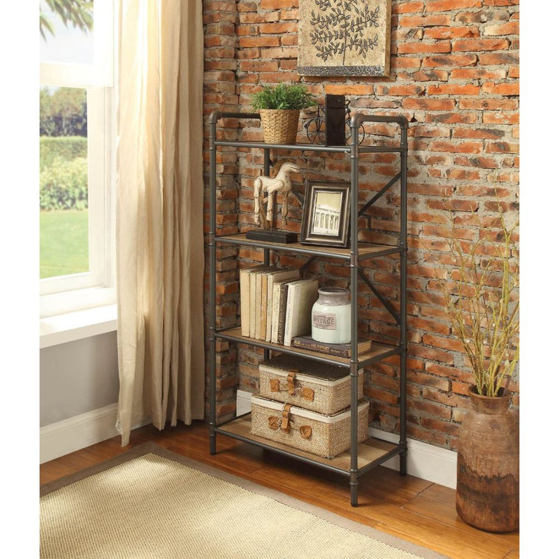 Itzel Bookshelf & File Cabinet