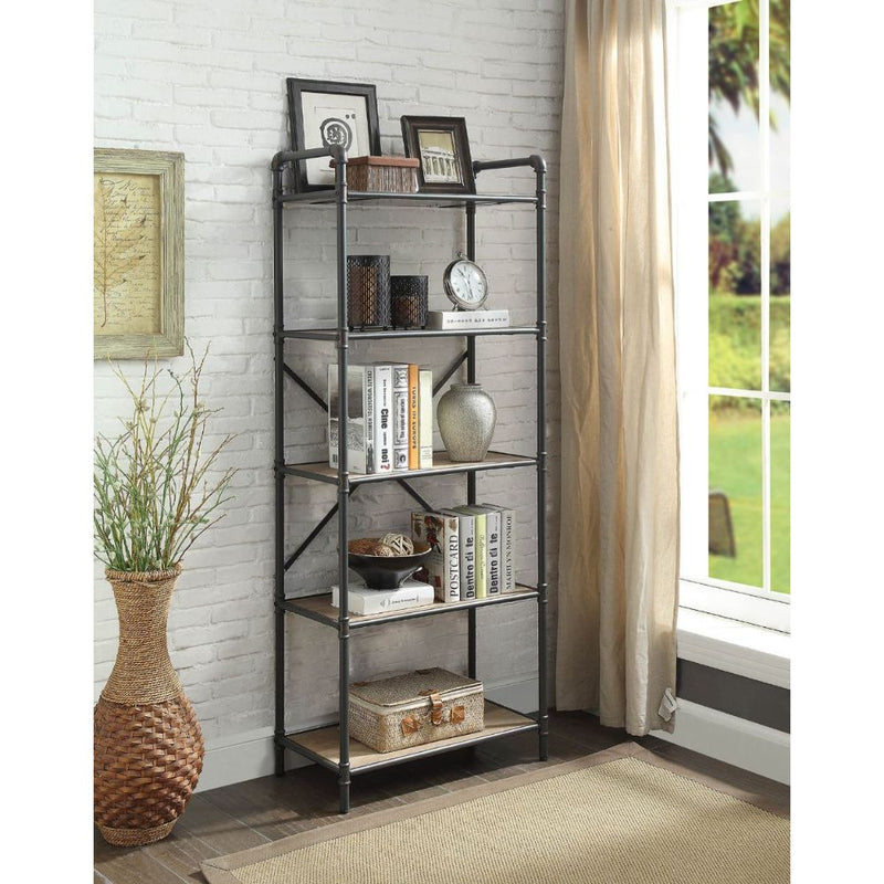 Itzel Bookshelf & File Cabinet