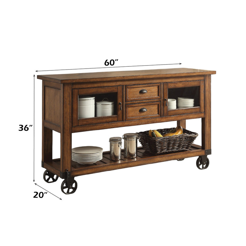 Kadri Kitchen Island & Serving Cart