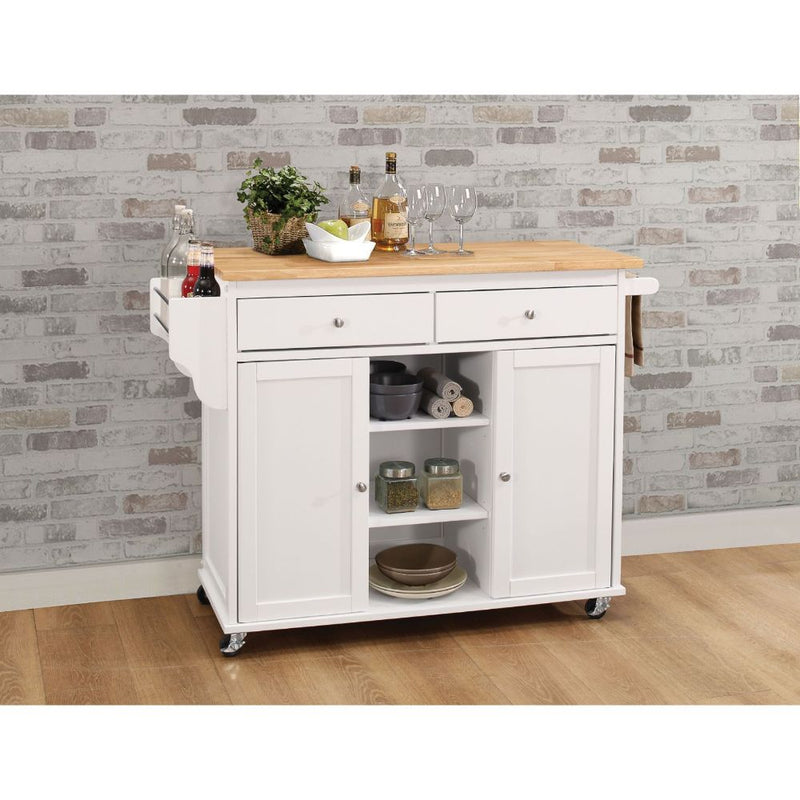 Tullarick Kitchen Island & Serving Cart