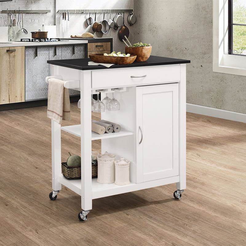 Ottawa Kitchen Island & Serving Cart