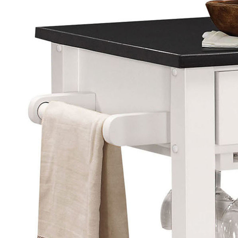 Ottawa Kitchen Island & Serving Cart