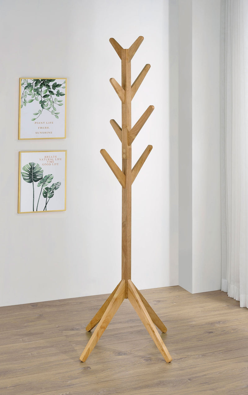 Margaret Solid Wood Coat Rack Clothing Hanger
