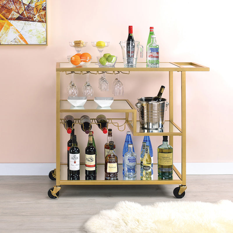 Adamsen Kitchen Island & Serving Cart