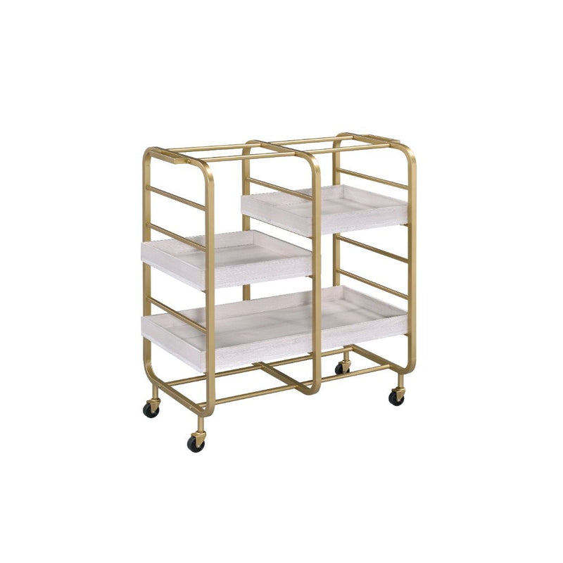 Vorrik Kitchen Island & Serving Cart