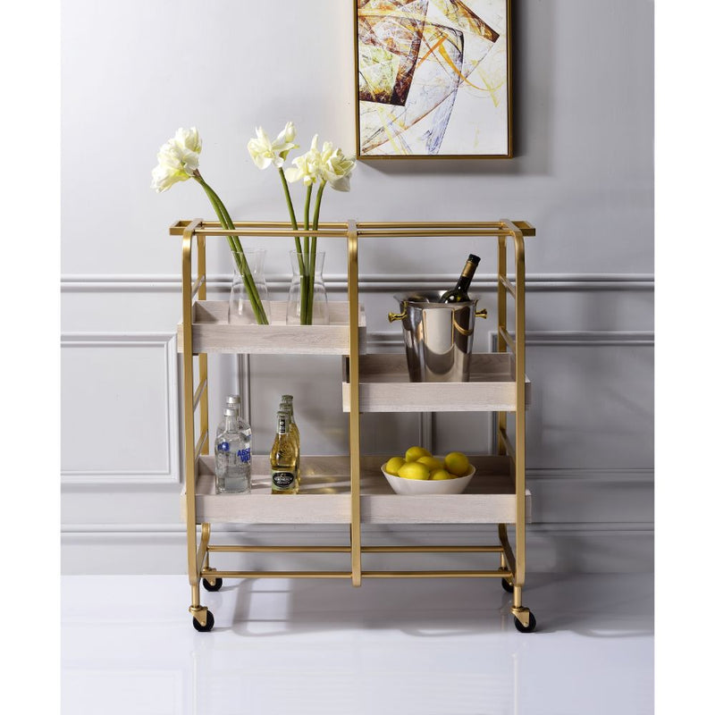 Vorrik Kitchen Island & Serving Cart