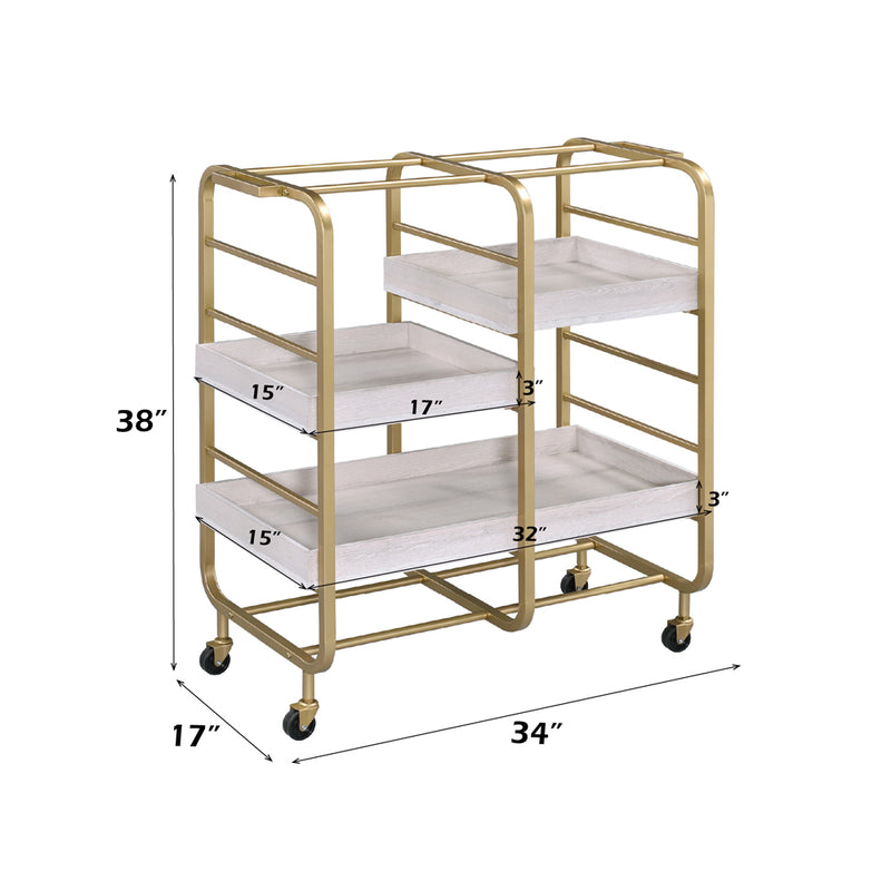 Vorrik Kitchen Island & Serving Cart