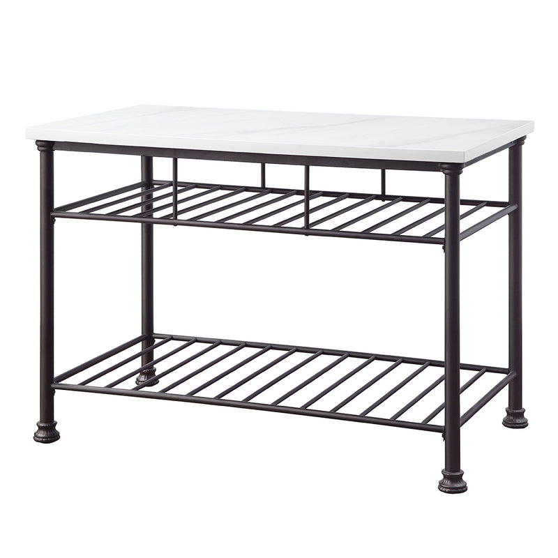Freyja Kitchen Island & Serving Cart