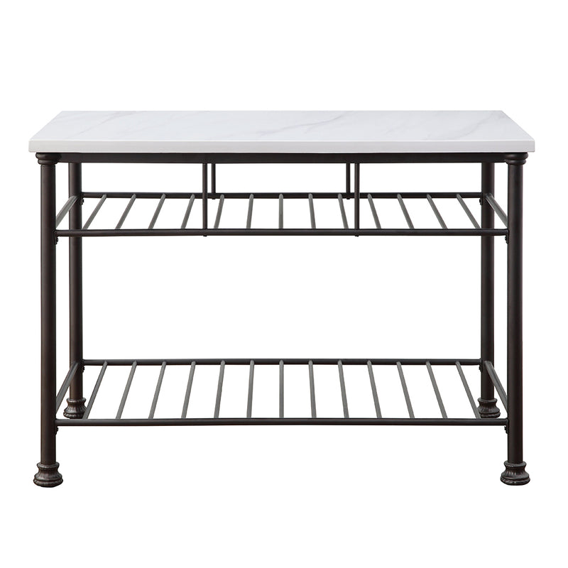 Freyja Kitchen Island & Serving Cart
