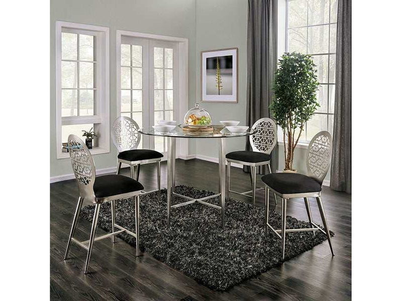 Abner Silver Counter Height Table