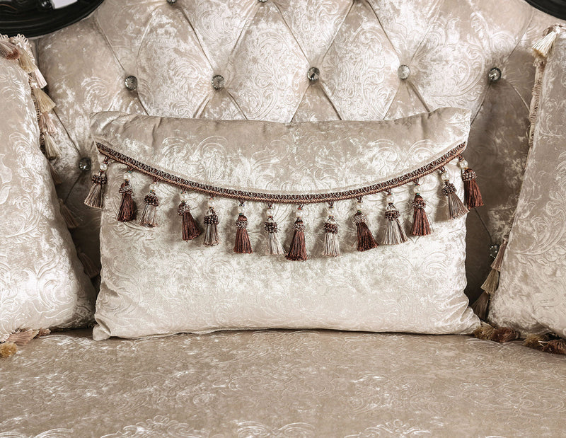 Acapulco Black/Off-White Sofa & Loveseat