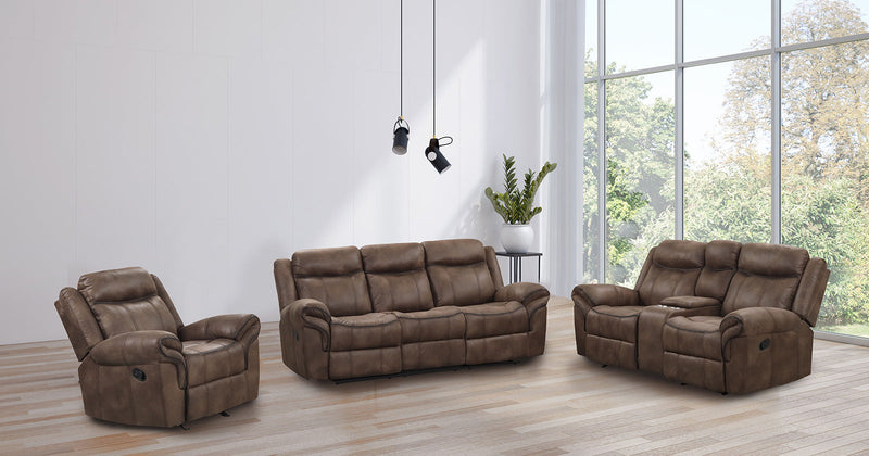 Agata Brown Loveseat