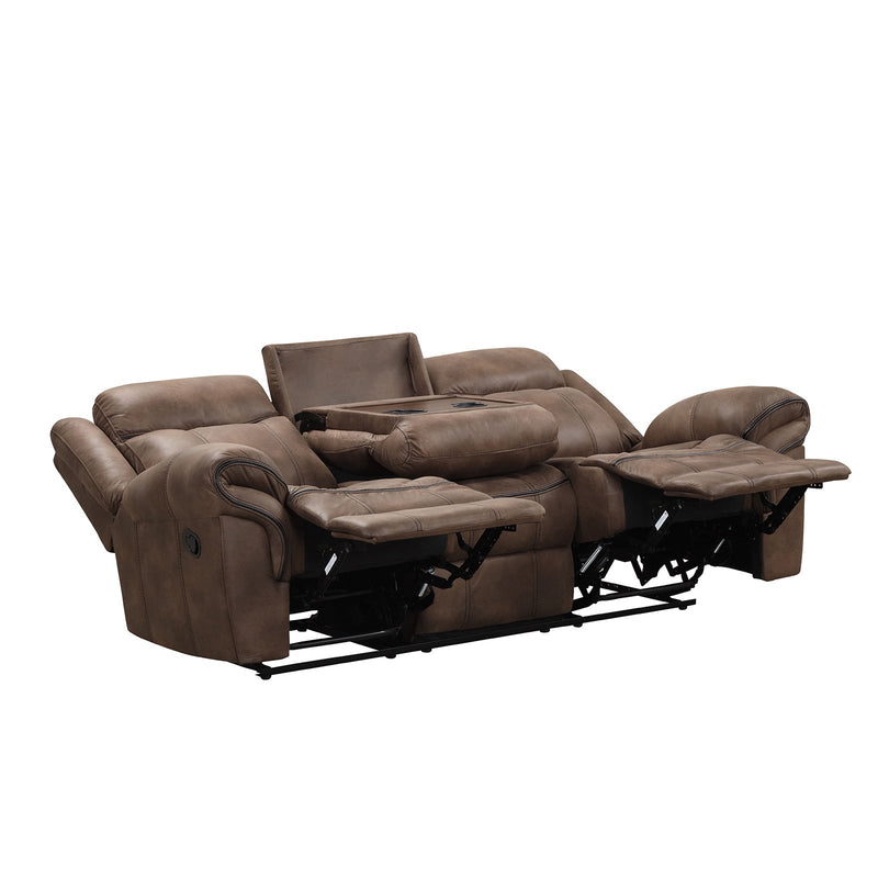 Agata Brown Sofa & Loveseat