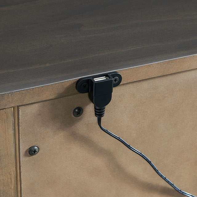 Alaina Walnut California King Bed