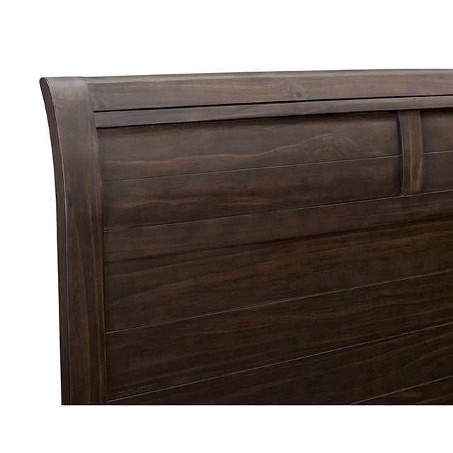 Alaina Walnut California King Bed