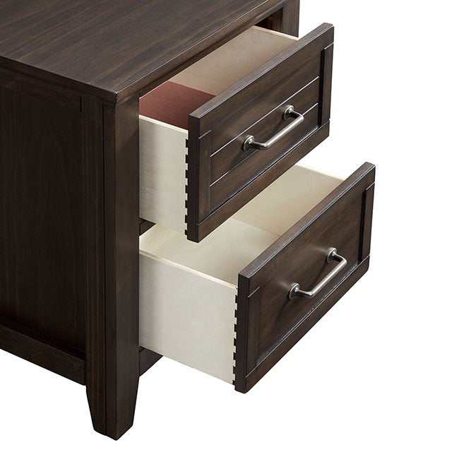 Alaina Walnut California King Bed