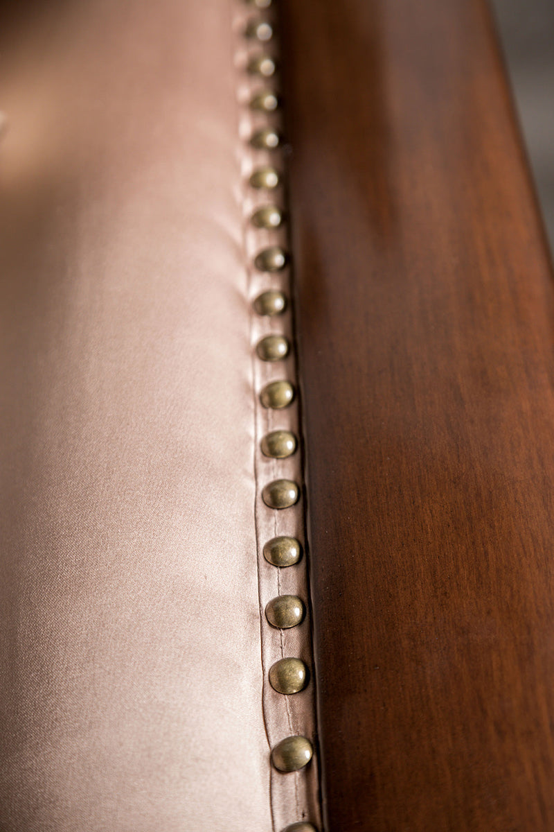 Albacete Dark Cherry/Brown Sofa & Loveseat