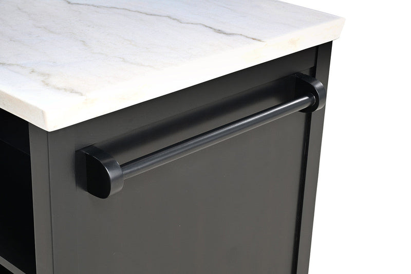 Albergo Black 3 Pc. Bar Table Set