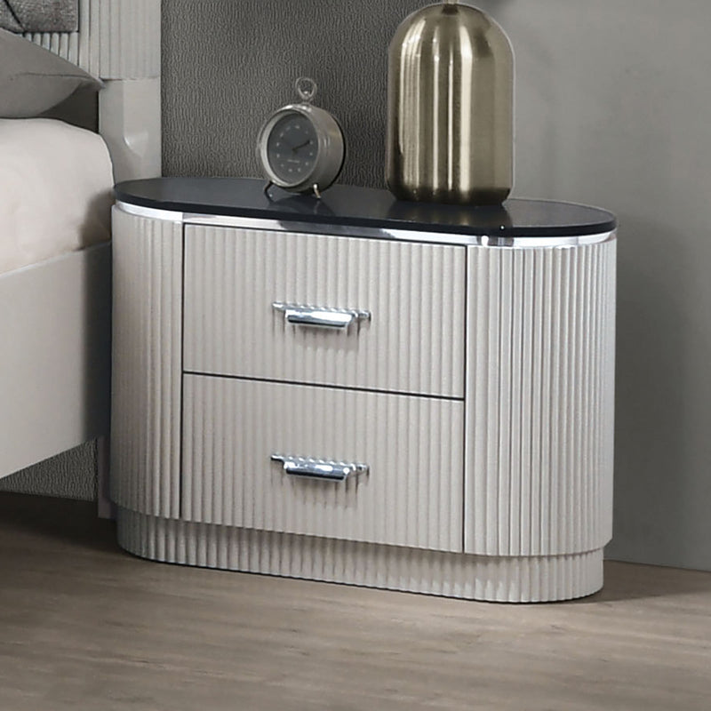 Aldgate Light Gray Queen 4 Piece Bedroom Set
