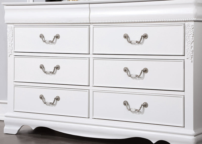 Alecia White 4 Pc. Twin Bedroom Set