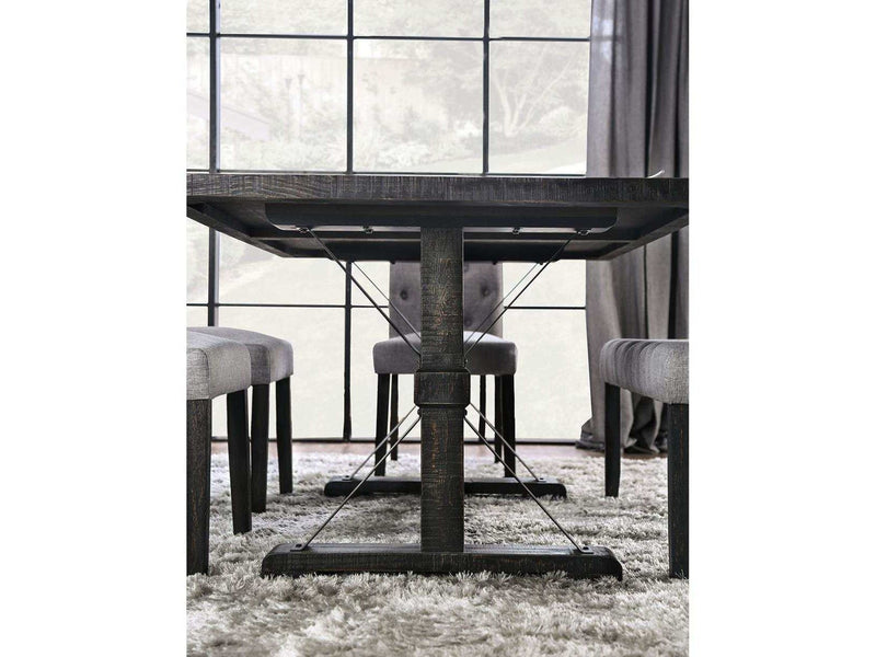 Alfred Antique Black 7 Pc. Dining Room Set