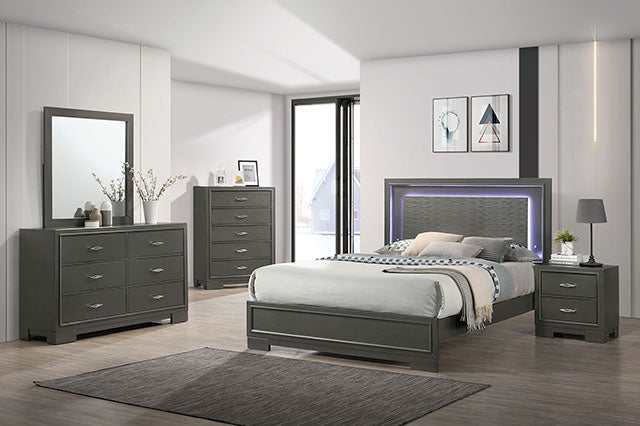 Alison Dark Walnut Nightstand