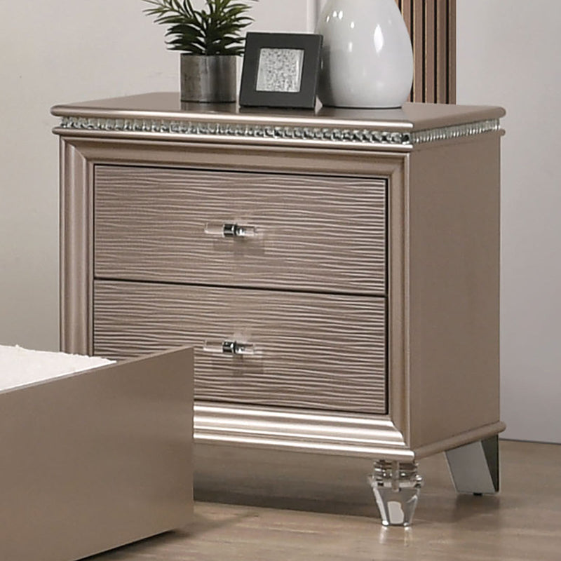 Allie Rose Gold 4 Pc. Full Bedroom Set
