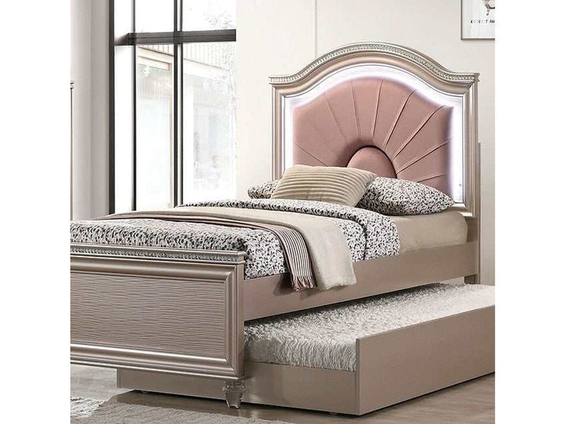Allie Rose Gold Full Bed