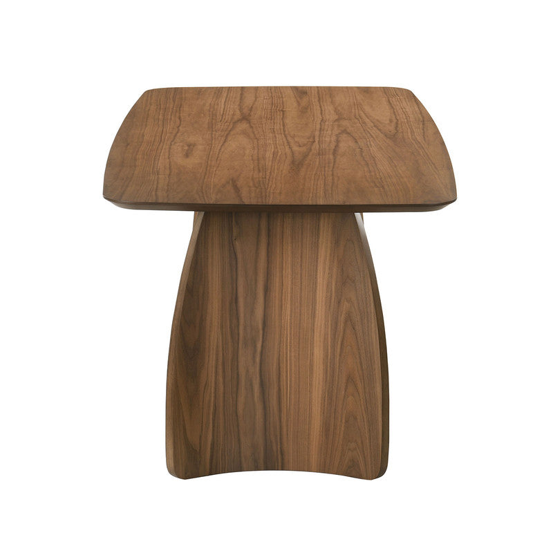 Alnwick Walnut/Beige 7 Pc. Dining Table Set