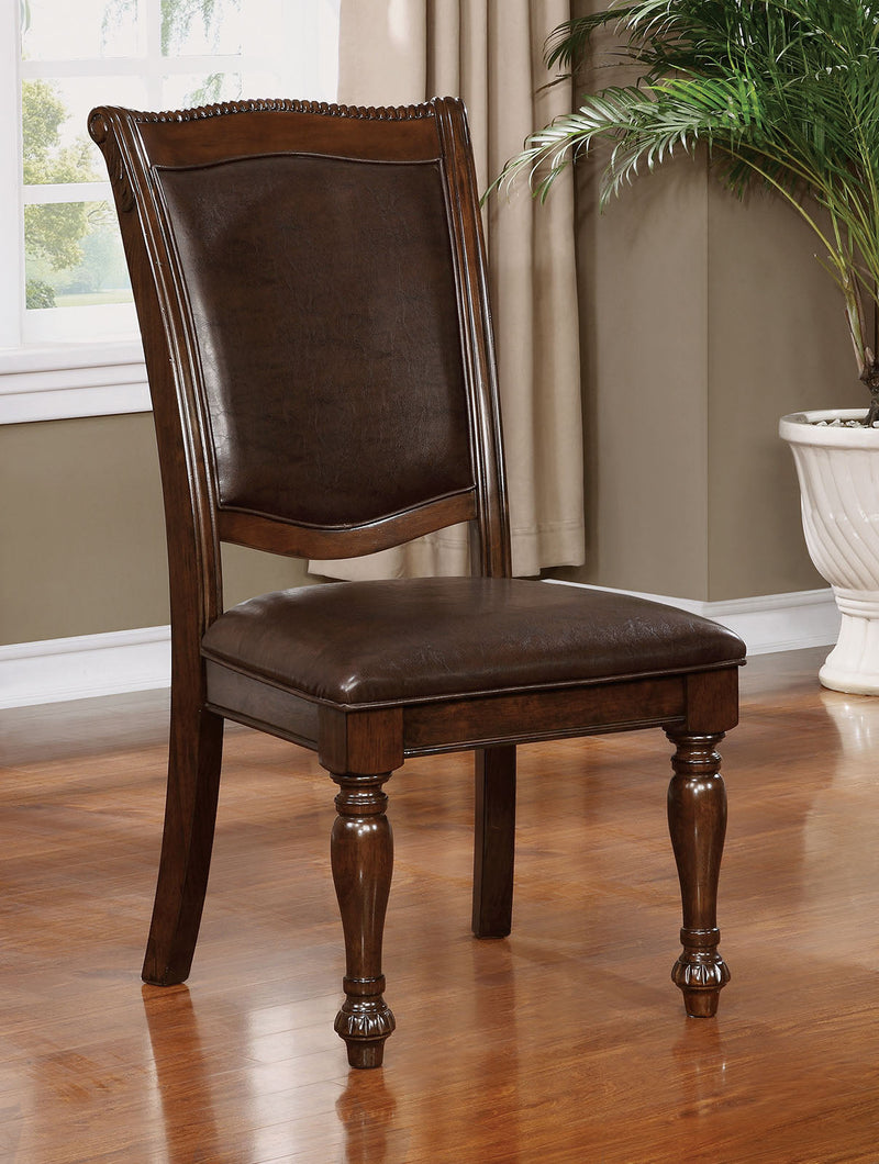 Alpena Brown Cherry 9 Pc. Dining Room Set