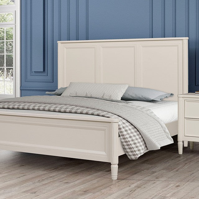 Altamira White Queen 5 Piece Bedroom Set w/Chest