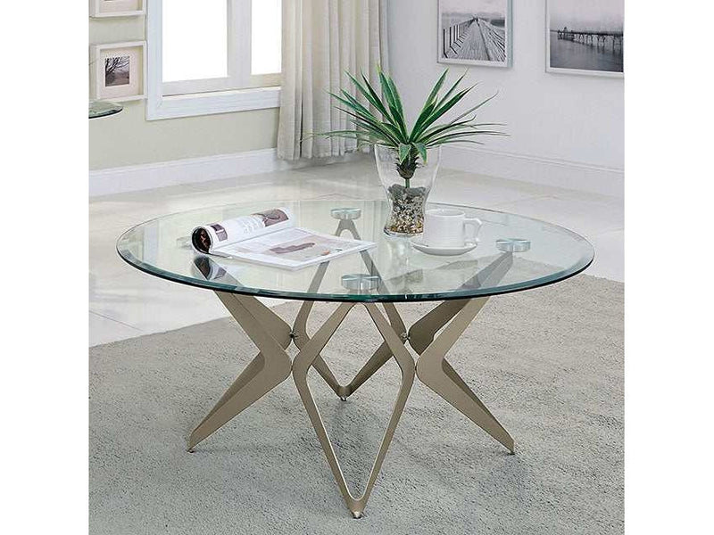 Alvise Champagne Coffee Table