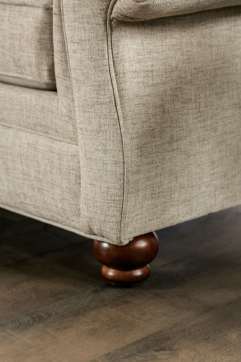 Amaya Cream Sofa & Loveseat
