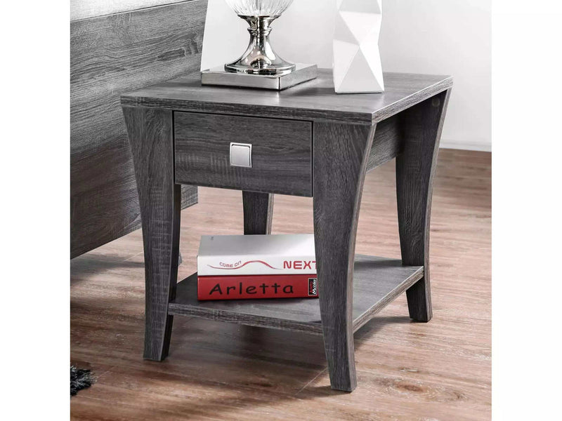 Amity Gray End Table