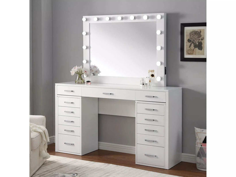 Aphrodite White Vanity Set