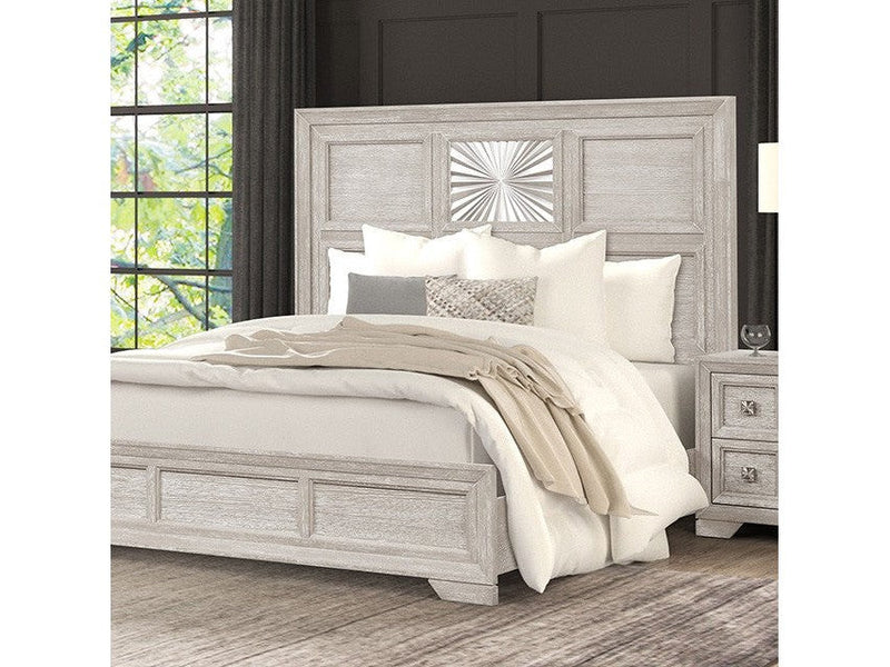 Argenthart Light Gray Eastern King Bed