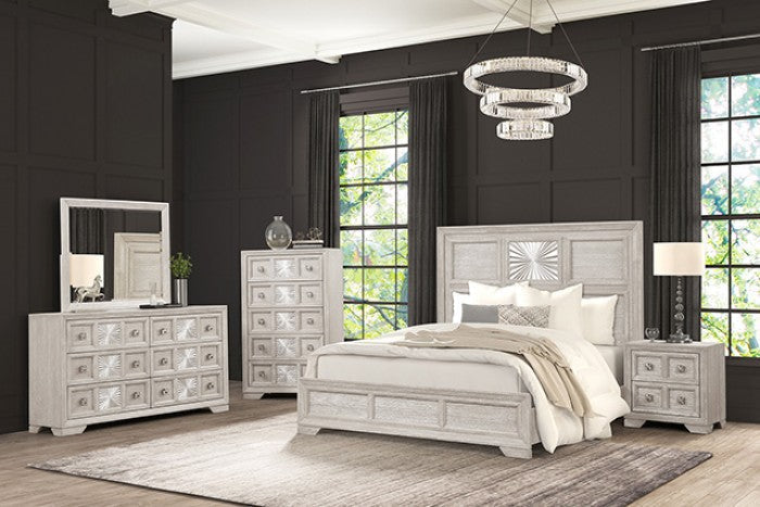 Argenthart Light Gray Eastern King Bed