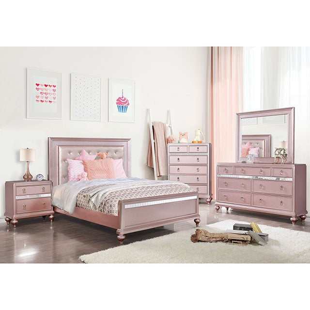 Ariston Rose Gold Full Bed