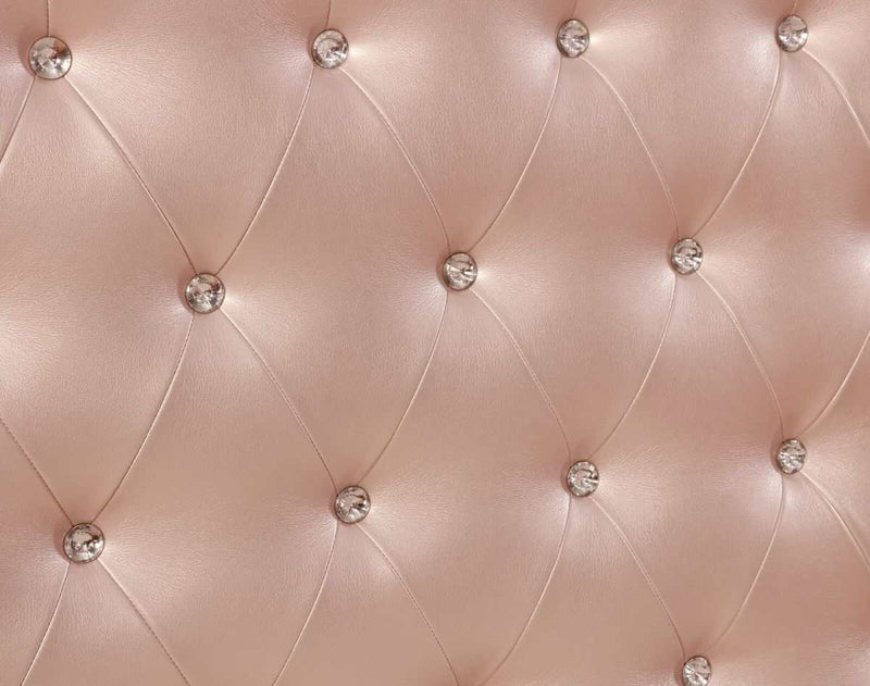 Ariston Rose Gold Twin Bed