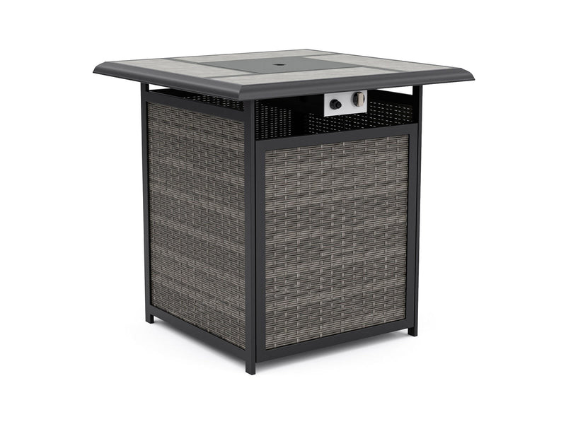 Arosa Black/Gray Outdoor Counter Height Table