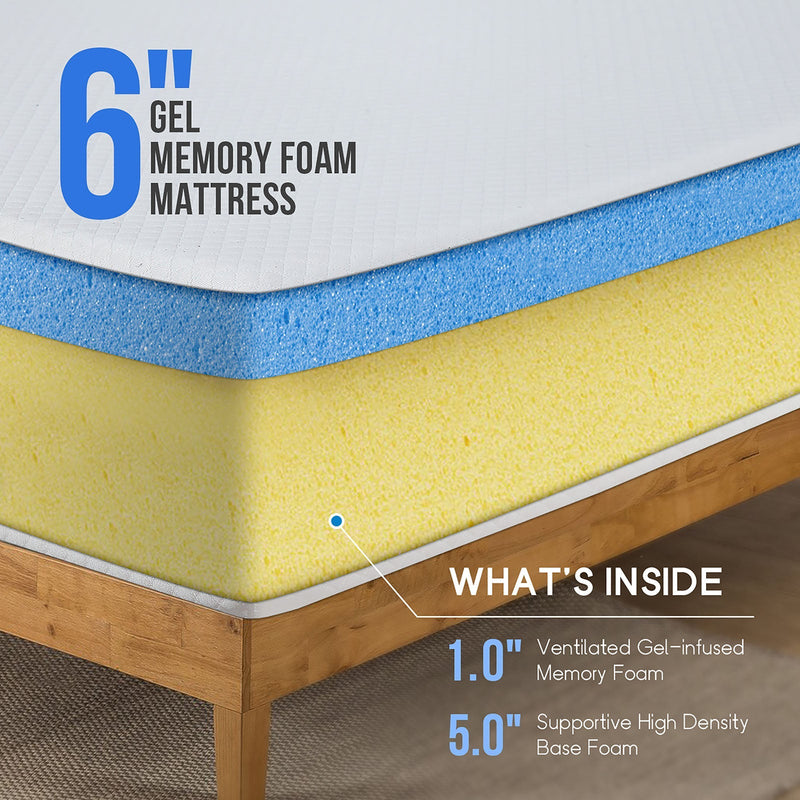 Artemisia 6" Memory Foam Mattress