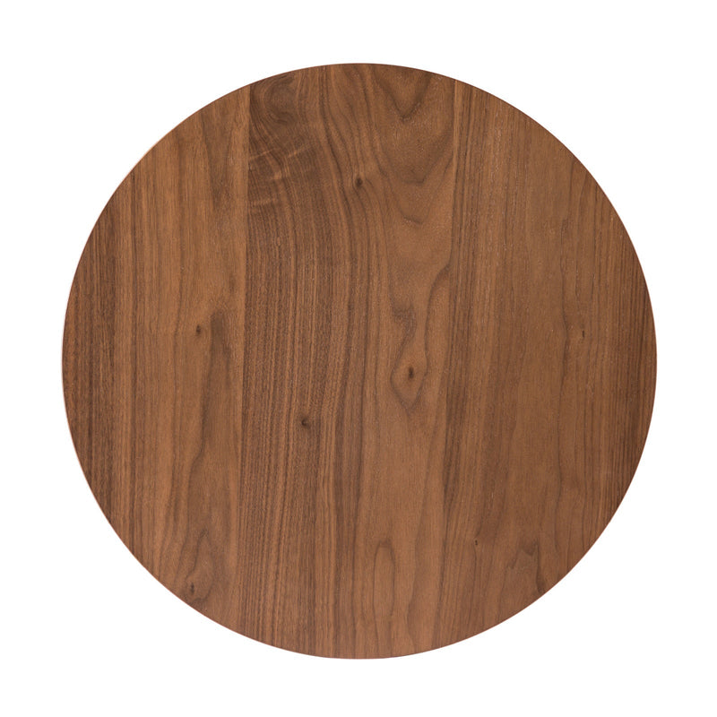 Arth Walnut Chair & Side Table