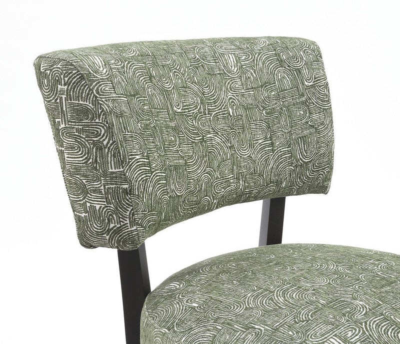 Aveni Green Accent Chair